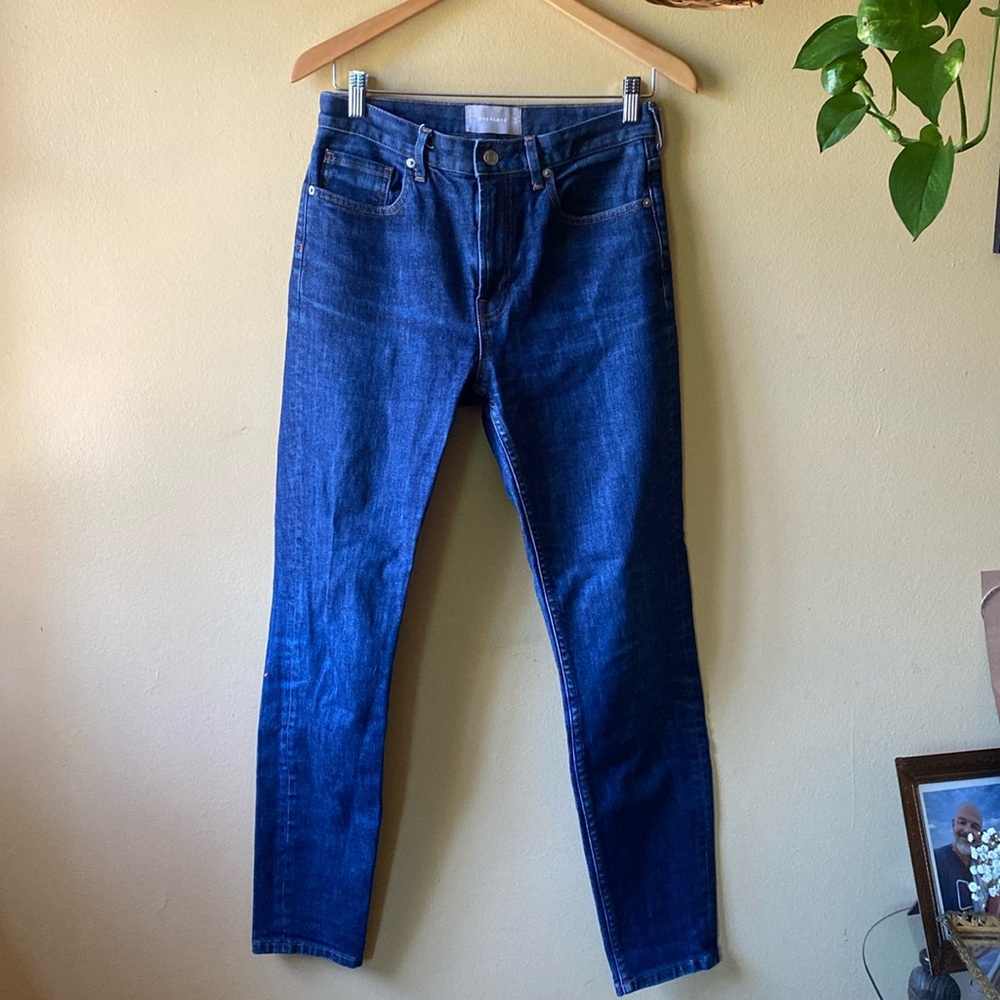Everlane Blue Skinny Jeans Classic Style Anthropologie 28 Tall